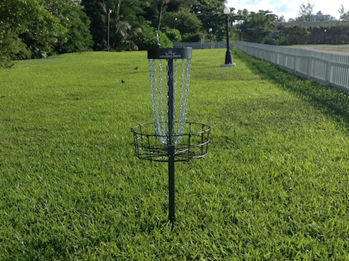 disc golf baskets